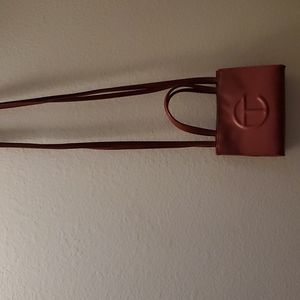 Small oxblood telfar bag
